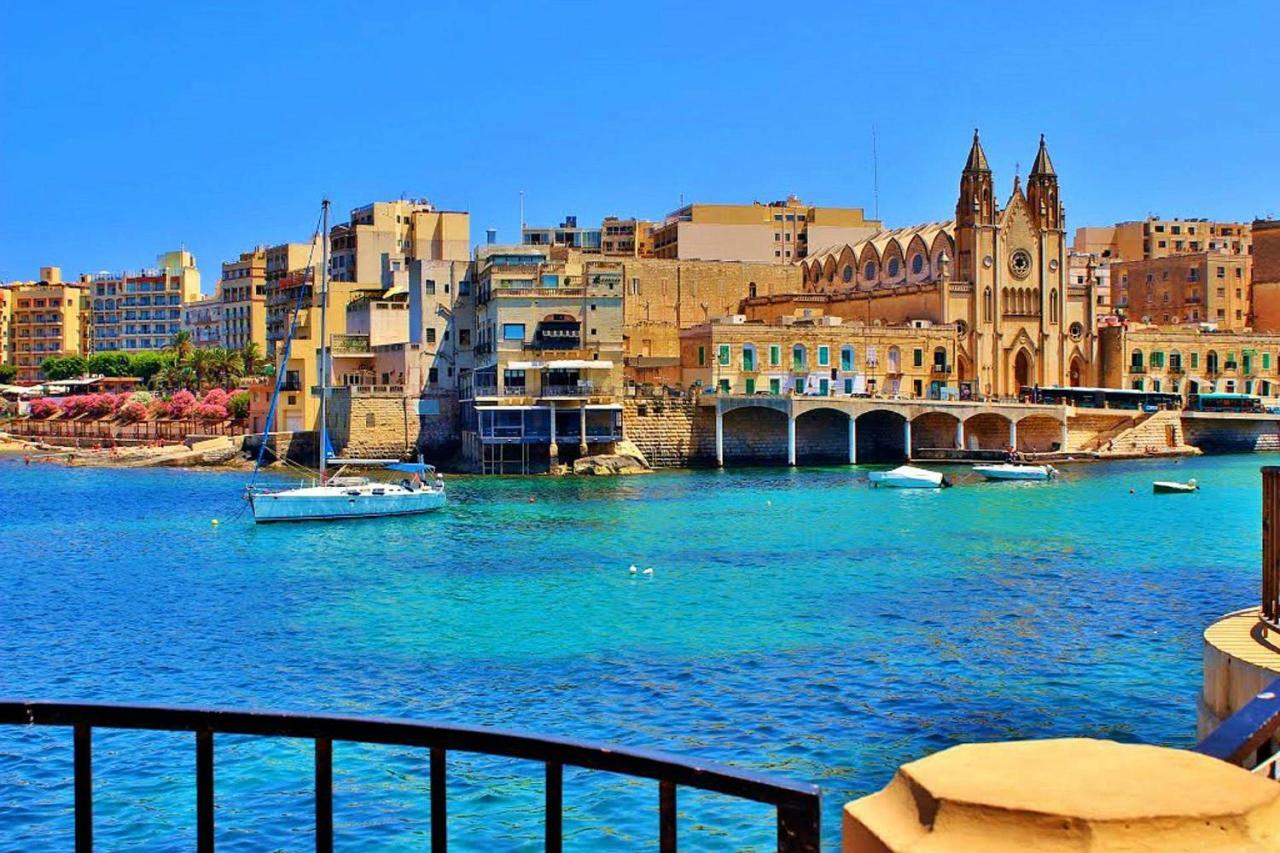 Spacious, Top Location Sliema Apartment Buitenkant foto